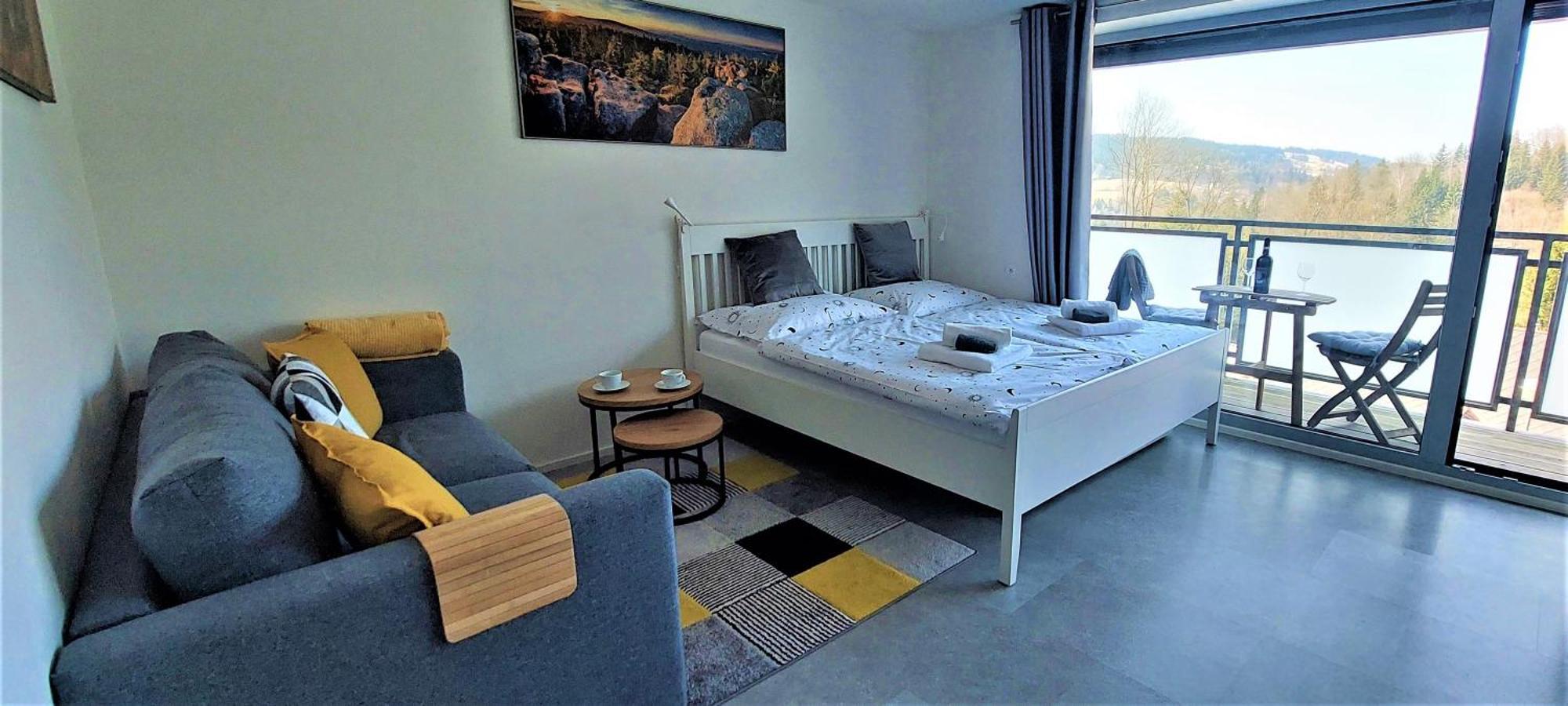 Apartman Na Kraji Lesa Janov nad Nisou Dış mekan fotoğraf